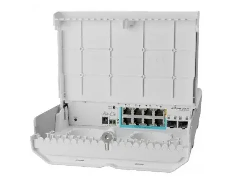 Эффективное сетевое взаимодействие с управляемым коммутатором Mikrotik CSS610-1Gi-7R-2S+OUT